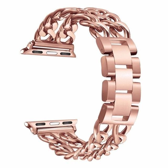 Stainless Steel Strap Apple Watch Series 11/10/9/8/7/6/5/4/ SE / Ultra 1/2/3