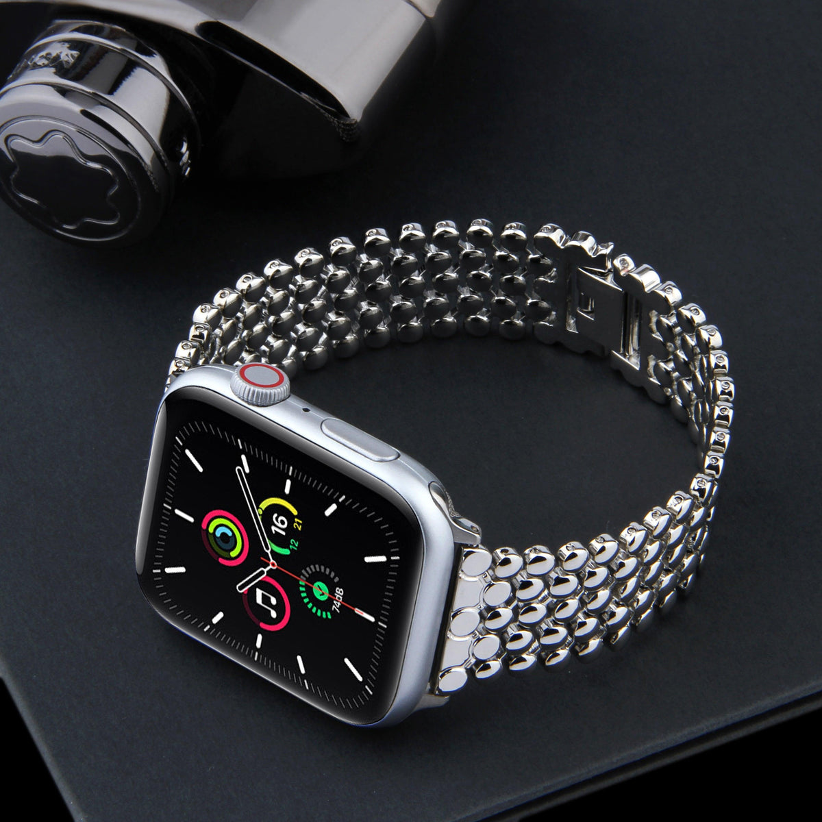 Stainless Steel Apple Watch Strap Series 11/10/9/8/7/6/5/4/ SE / Ultra 1/2/3