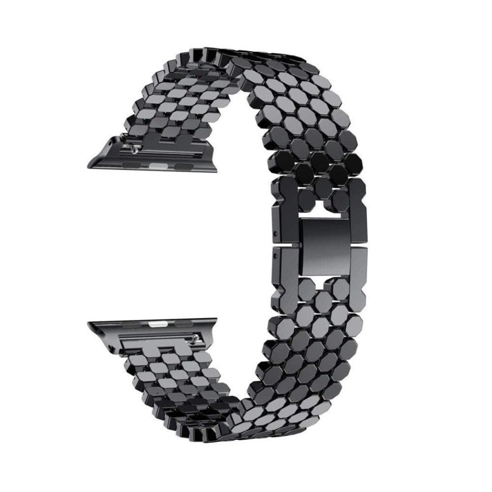 Stainless Steel Apple Watch Strap Series 11/10/9/8/7/6/5/4/ SE / Ultra 1/2/3