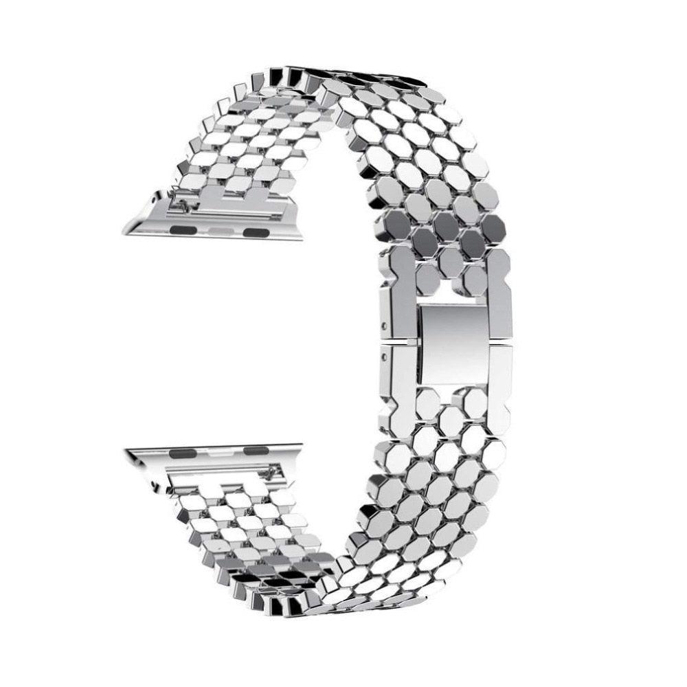 Stainless Steel Apple Watch Strap Series 11/10/9/8/7/6/5/4/ SE / Ultra 1/2/3