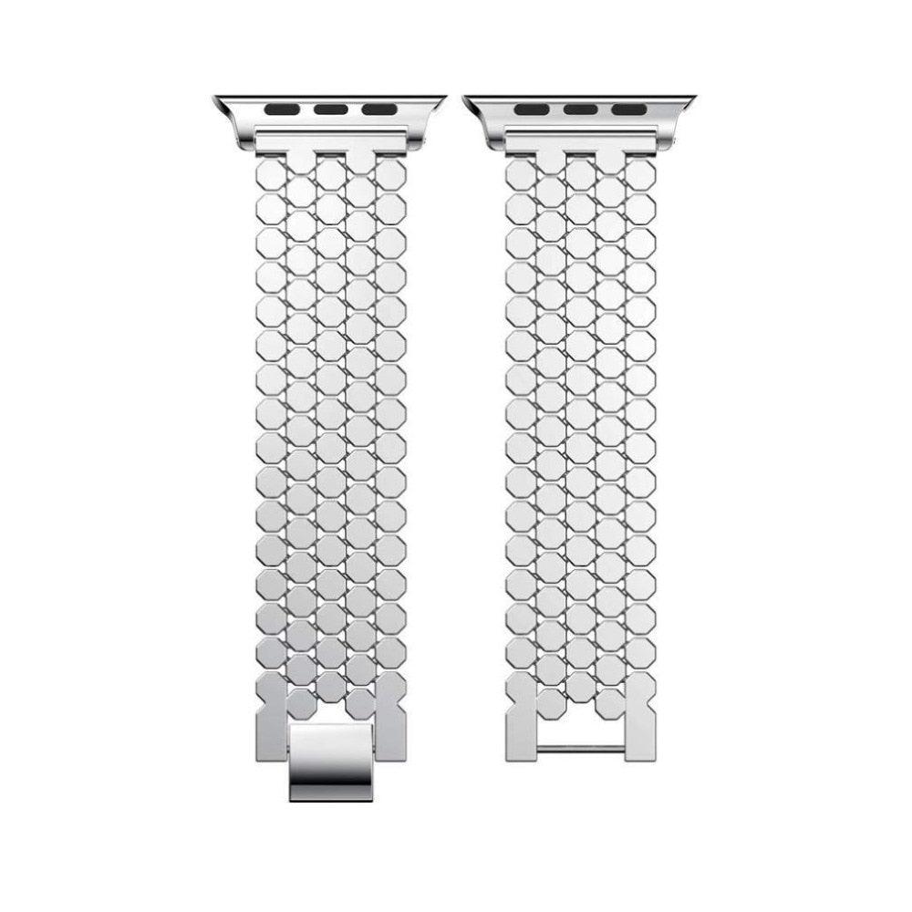 Stainless Steel Apple Watch Strap Series 11/10/9/8/7/6/5/4/ SE / Ultra 1/2/3