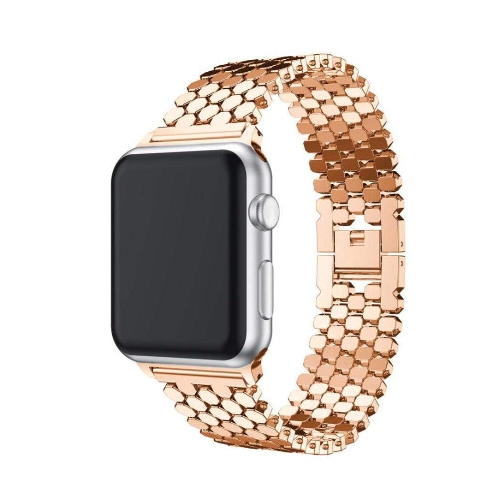 Stainless Steel Apple Watch Strap Series 11/10/9/8/7/6/5/4/ SE / Ultra 1/2/3