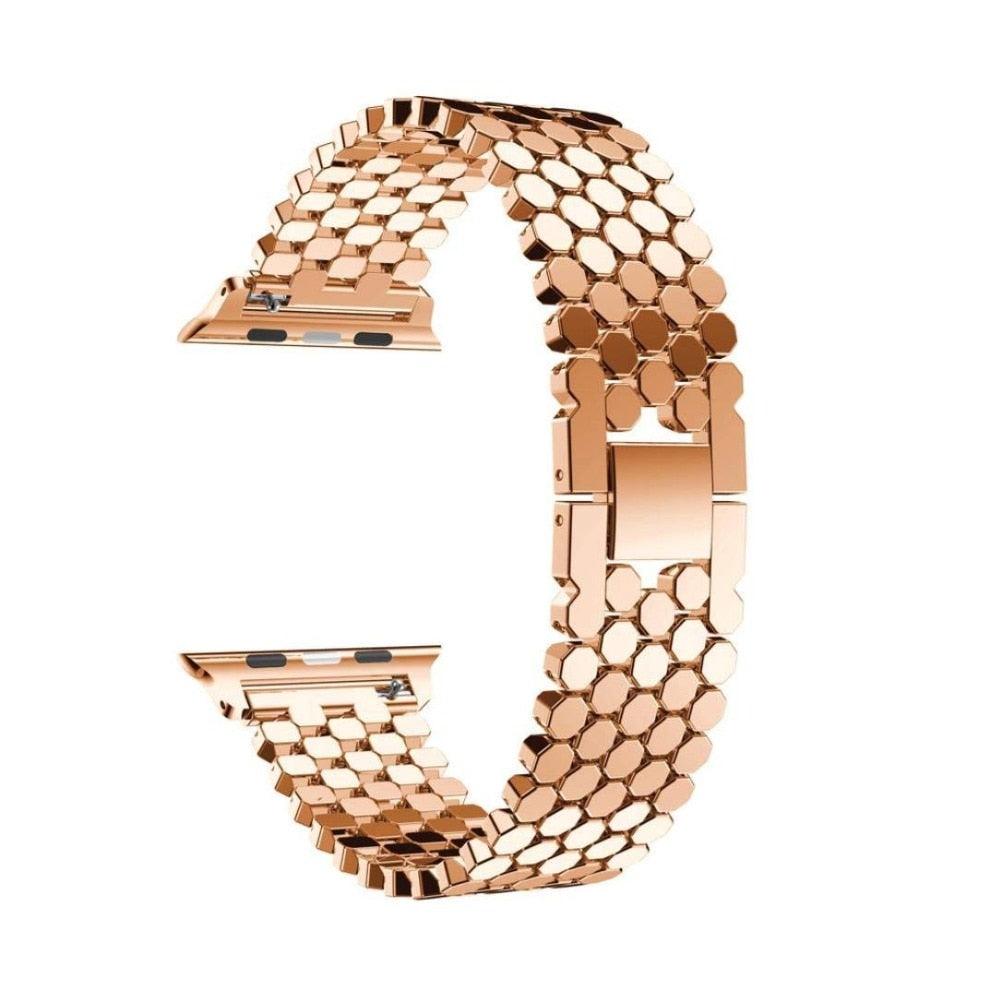 Stainless Steel Apple Watch Strap Series 11/10/9/8/7/6/5/4/ SE / Ultra 1/2/3