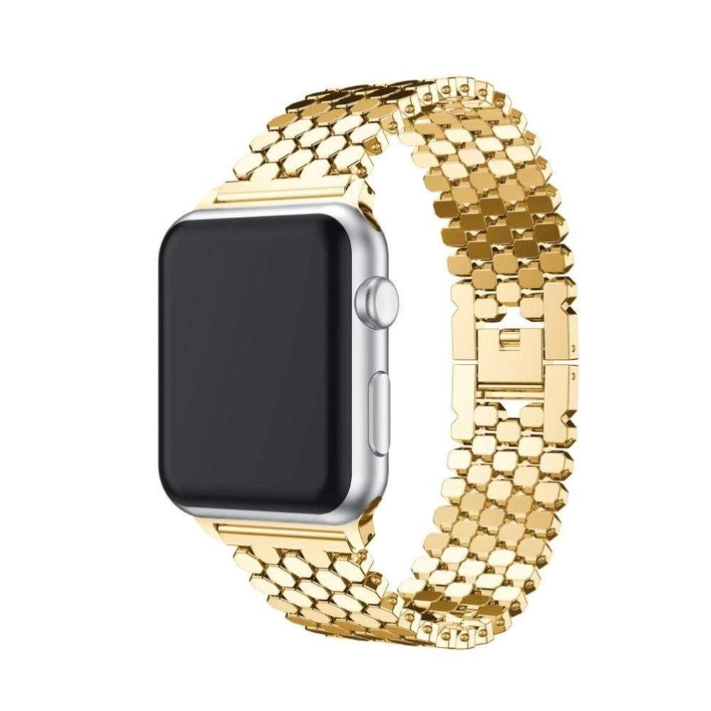 Stainless Steel Apple Watch Strap Series 11/10/9/8/7/6/5/4/ SE / Ultra 1/2/3