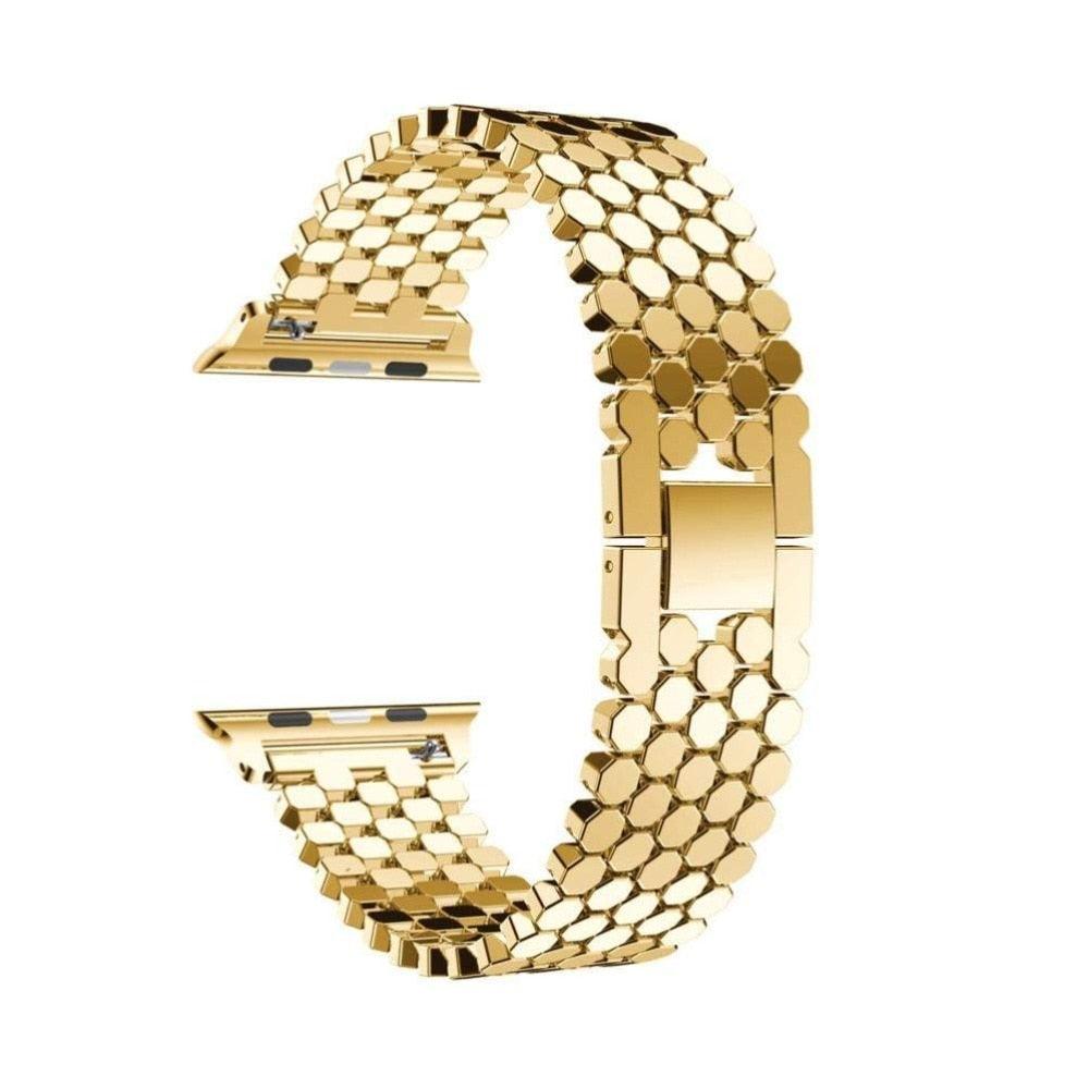 Stainless Steel Apple Watch Strap Series 11/10/9/8/7/6/5/4/ SE / Ultra 1/2/3