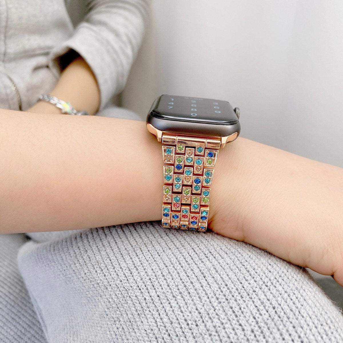 Stainless Steel Apple Watch Strap Series 11/10/9/8/7/6/5/4/ SE / Ultra 1/2/3