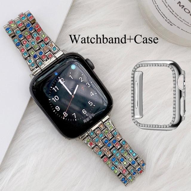 Stainless Steel Apple Watch Strap Series 11/10/9/8/7/6/5/4/ SE / Ultra 1/2/3