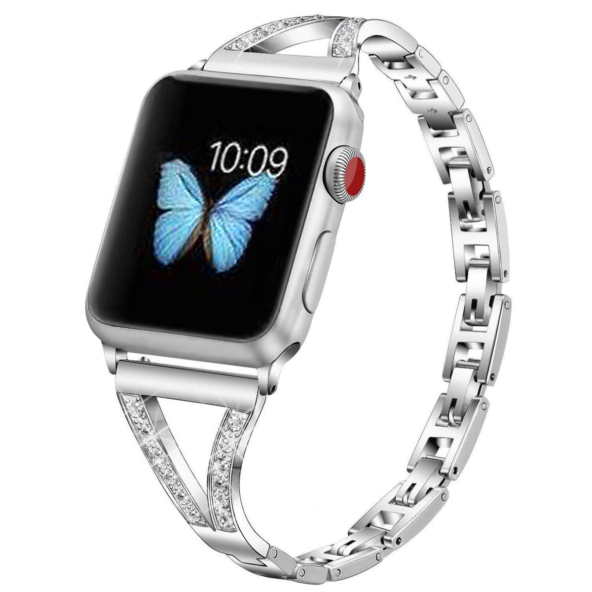 Stainless Steel Apple Watch Strap Series 11/10/9/8/7/6/5/4/ SE / Ultra 1/2/3