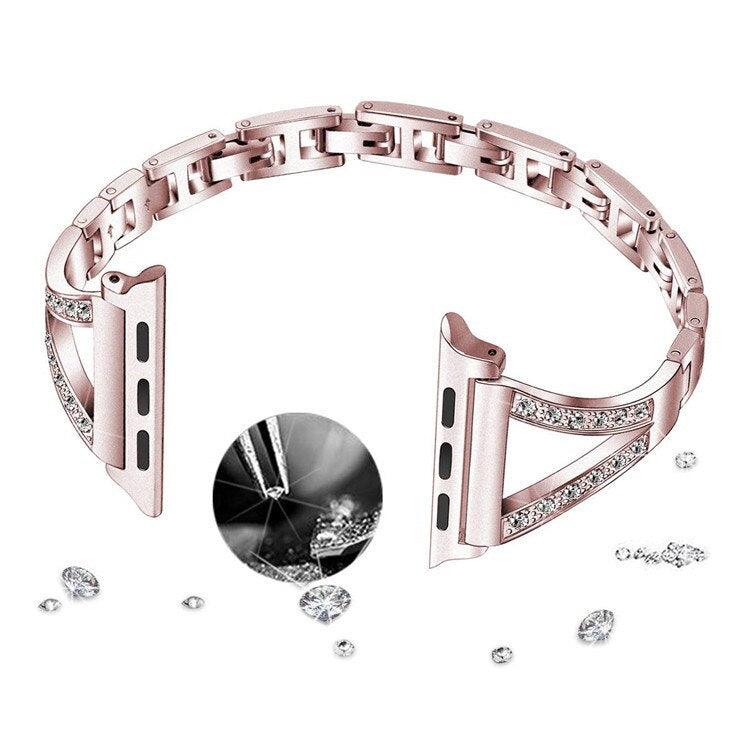 Stainless Steel Apple Watch Strap Series 11/10/9/8/7/6/5/4/ SE / Ultra 1/2/3