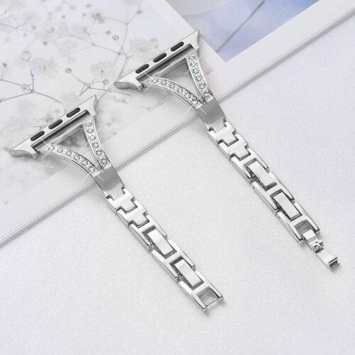 Stainless Steel Apple Watch Strap Series 11/10/9/8/7/6/5/4/ SE / Ultra 1/2/3