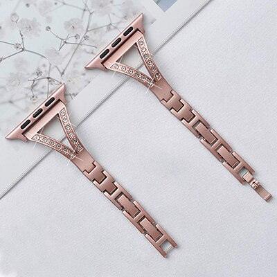 Stainless Steel Apple Watch Strap Series 11/10/9/8/7/6/5/4/ SE / Ultra 1/2/3