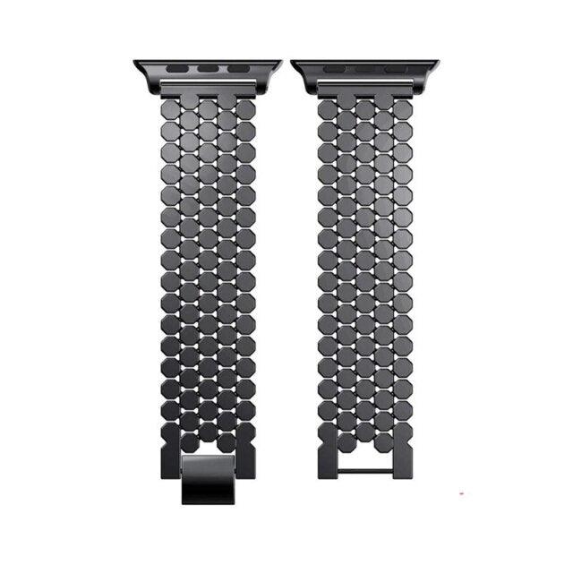 Steel Apple Watch Strap Series 11/10/9/8/7/6/5/4/ SE / Ultra 1/2/3