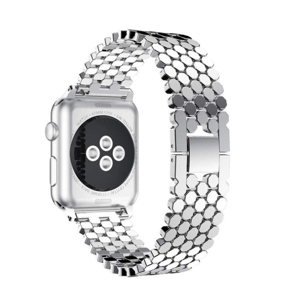 Steel Apple Watch Strap Series 11/10/9/8/7/6/5/4/ SE / Ultra 1/2/3