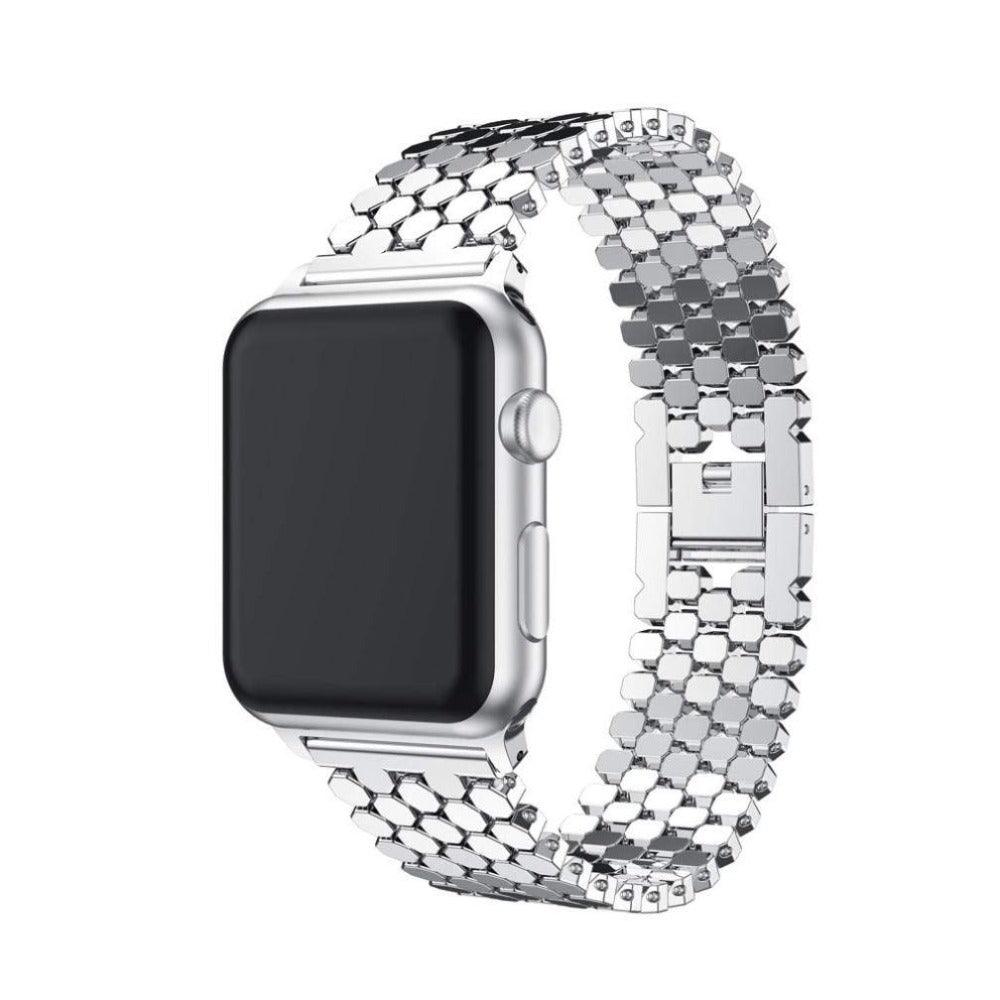Steel Apple Watch Strap Series 11/10/9/8/7/6/5/4/ SE / Ultra 1/2/3