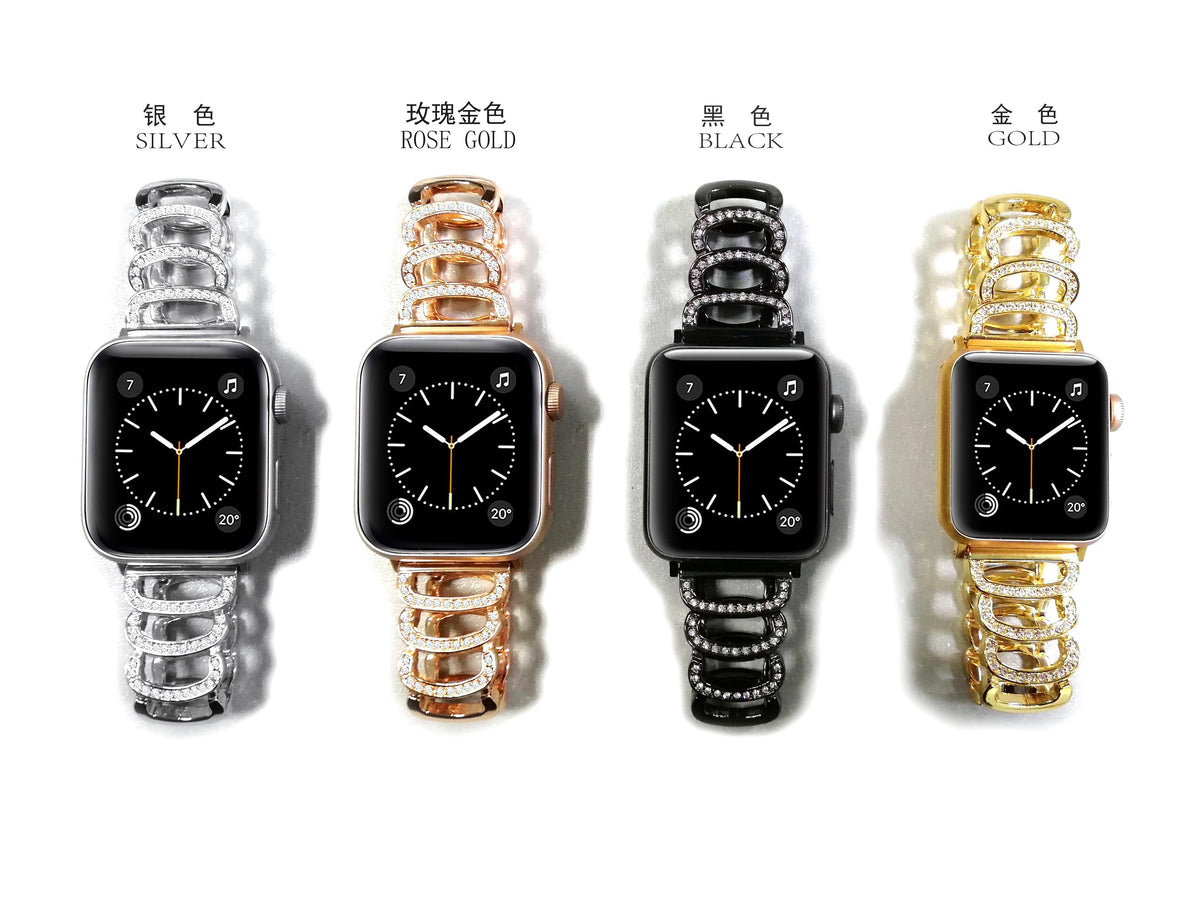 Diamond Apple Watch Band Series 11/10/9/8/7/6/5/4/ SE / Ultra 1/2/3