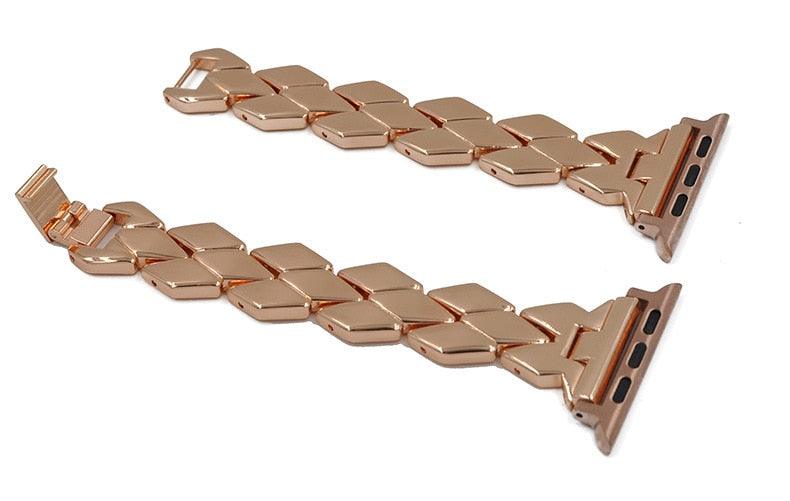 Stainless Steel Apple Watch Strap Series 11/10/9/8/7/6/5/4/ SE / Ultra 1/2/3