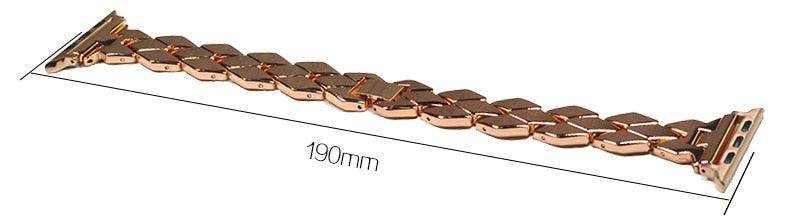 Stainless Steel Apple Watch Strap Series 11/10/9/8/7/6/5/4/ SE / Ultra 1/2/3