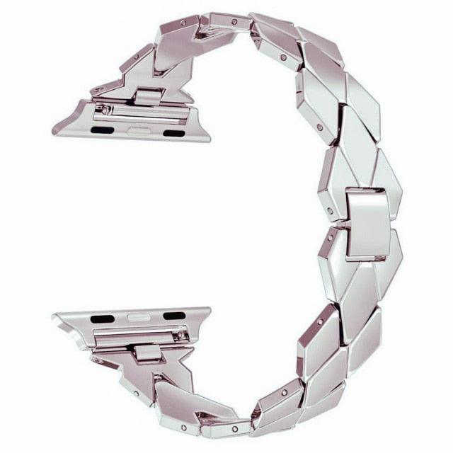 Stainless Steel Apple Watch Strap Series 11/10/9/8/7/6/5/4/ SE / Ultra 1/2/3