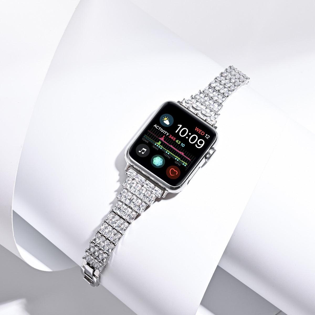 Diamond Apple Watch Band Series 11/10/9/8/7/6/5/4/ SE / Ultra 1/2/3