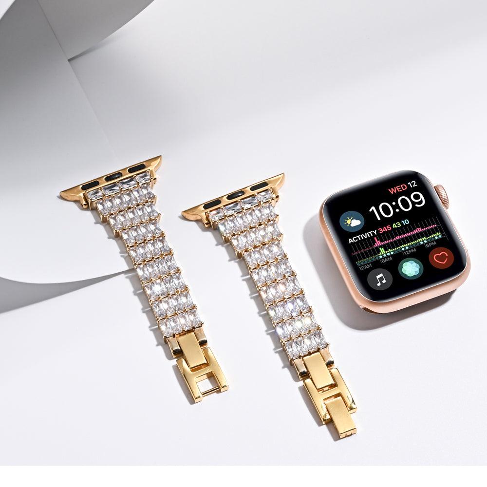 Diamond Apple Watch Band Series 11/10/9/8/7/6/5/4/ SE / Ultra 1/2/3
