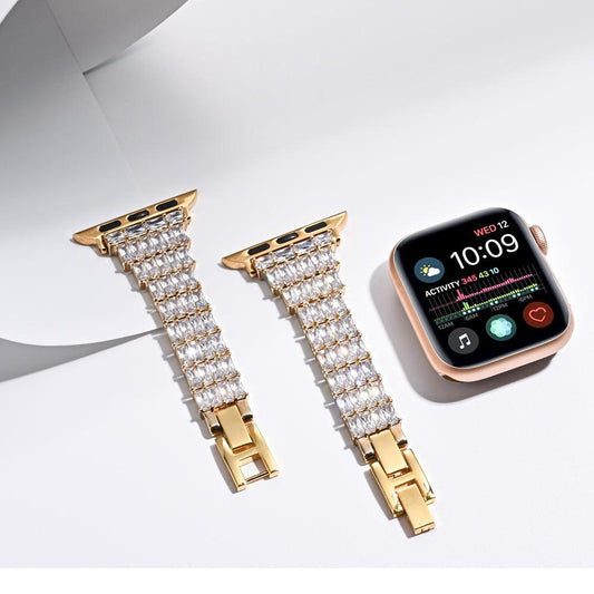 Diamond Apple Watch Band Series 11/10/9/8/7/6/5/4/ SE / Ultra 1/2/3