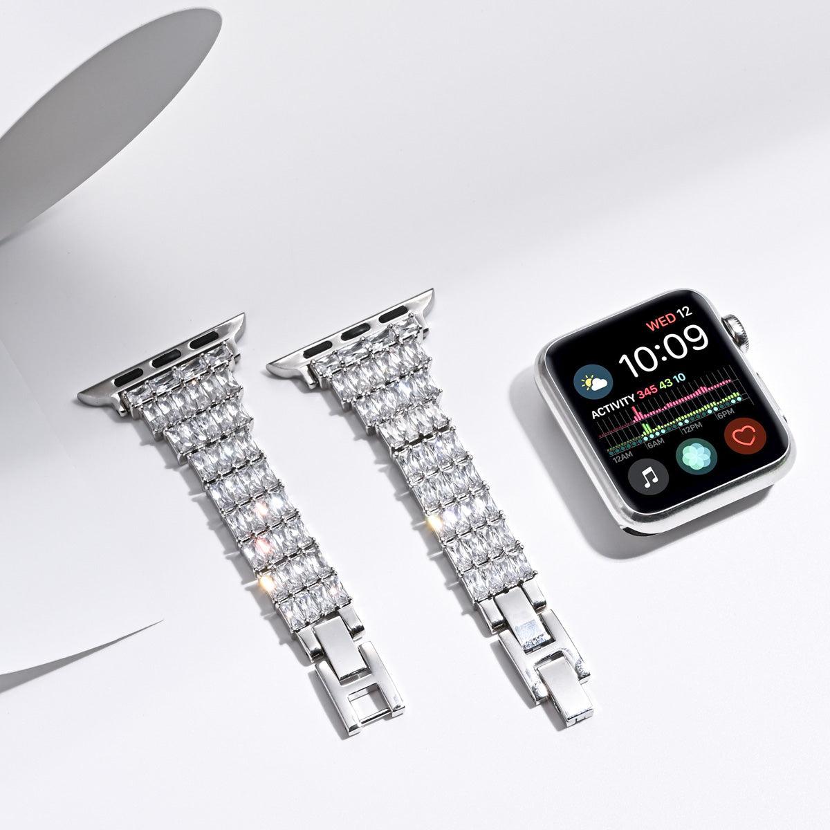 Diamond Apple Watch Band Series 11/10/9/8/7/6/5/4/ SE / Ultra 1/2/3