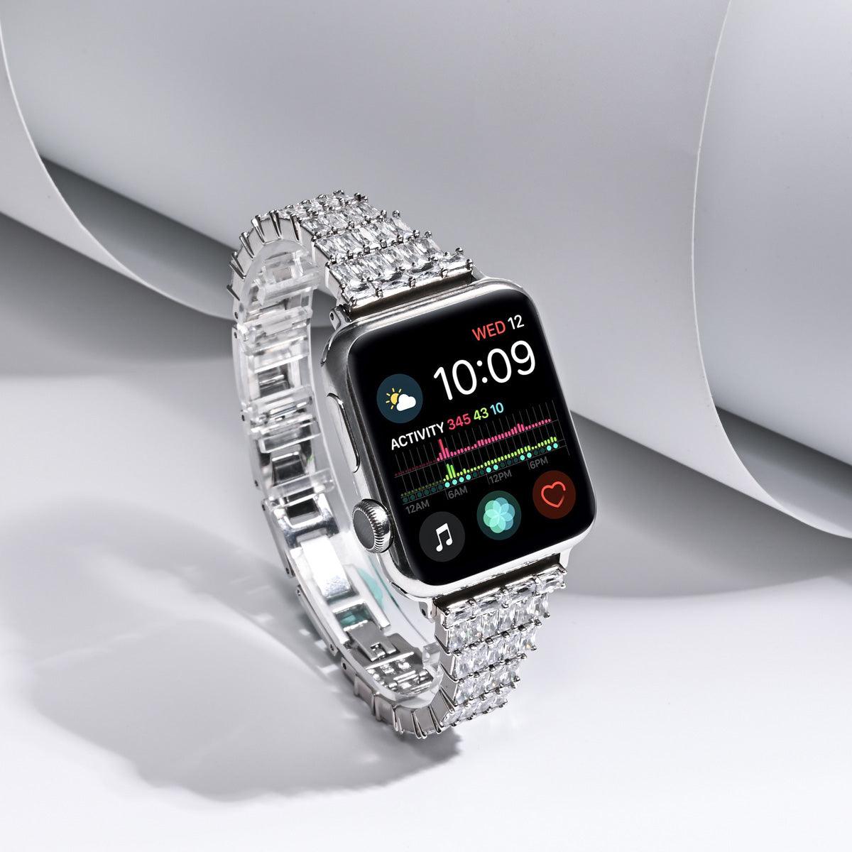 Diamond Apple Watch Band Series 11/10/9/8/7/6/5/4/ SE / Ultra 1/2/3