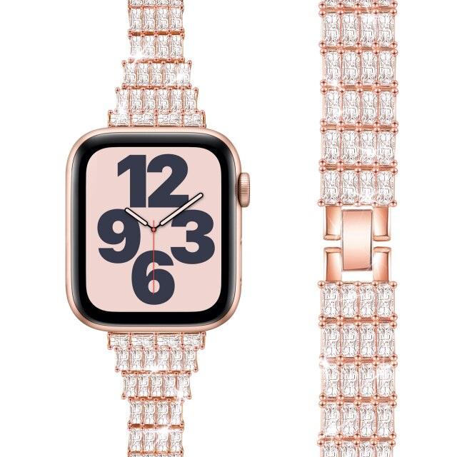 Diamond Apple Watch Band Series 11/10/9/8/7/6/5/4/ SE / Ultra 1/2/3