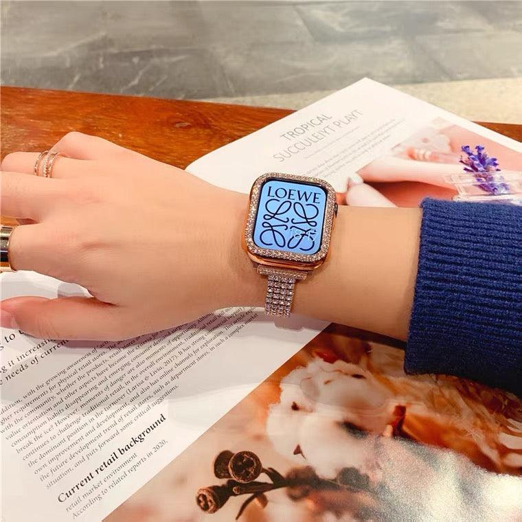 Diamond Apple Watch Band Series 11/10/9/8/7/6/5/4/ SE / Ultra 1/2/3