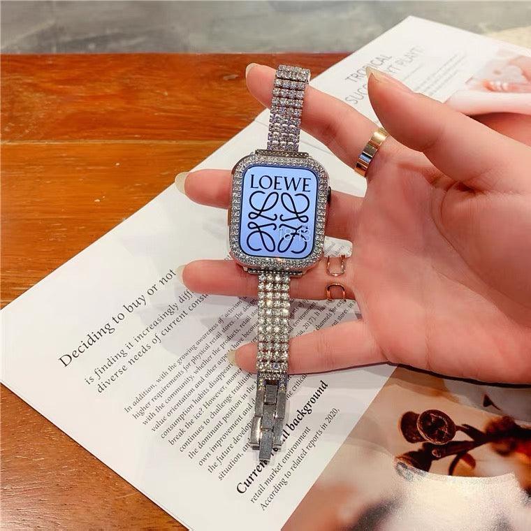 Diamond Apple Watch Band Series 11/10/9/8/7/6/5/4/ SE / Ultra 1/2/3