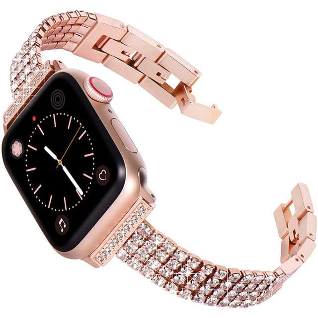Diamond Apple Watch Band Series 11/10/9/8/7/6/5/4/ SE / Ultra 1/2/3