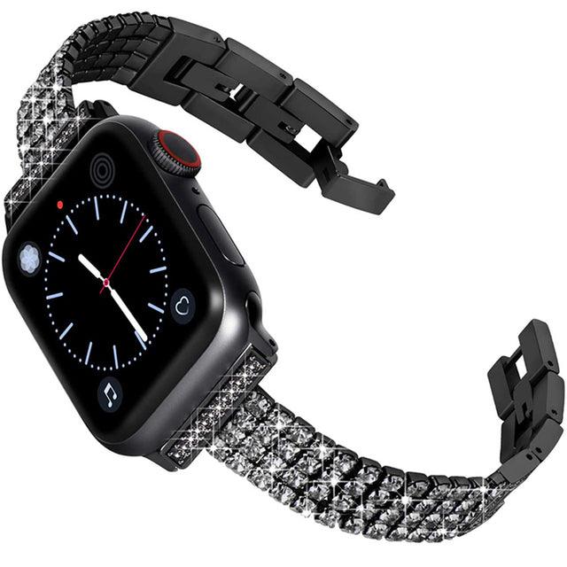 Diamond Apple Watch Band Series 11/10/9/8/7/6/5/4/ SE / Ultra 1/2/3