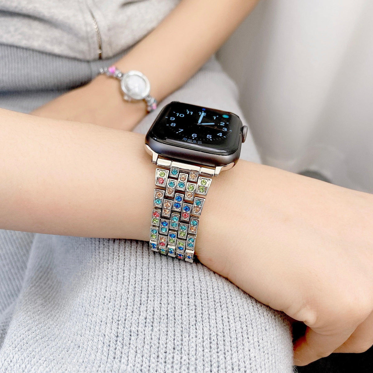 Stainless Steel Apple Watch Strap Series 11/10/9/8/7/6/5/4/ SE / Ultra 1/2/3