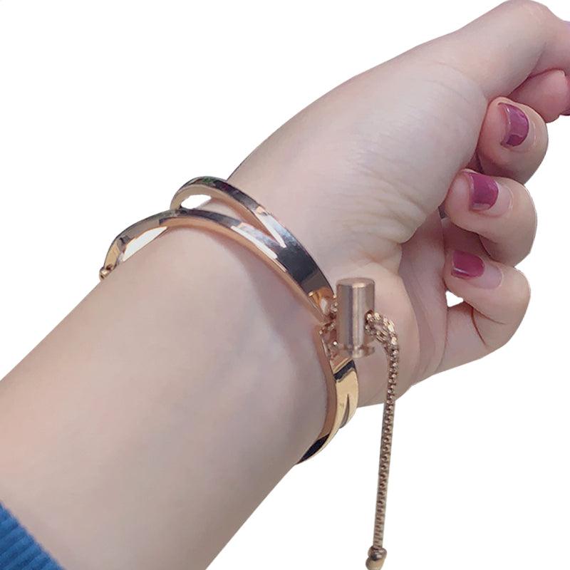Stainless Steel Apple Watch Jewelry Strap Series 11/10/9/8/7/6/5/4/ SE / Ultra 1/2/3