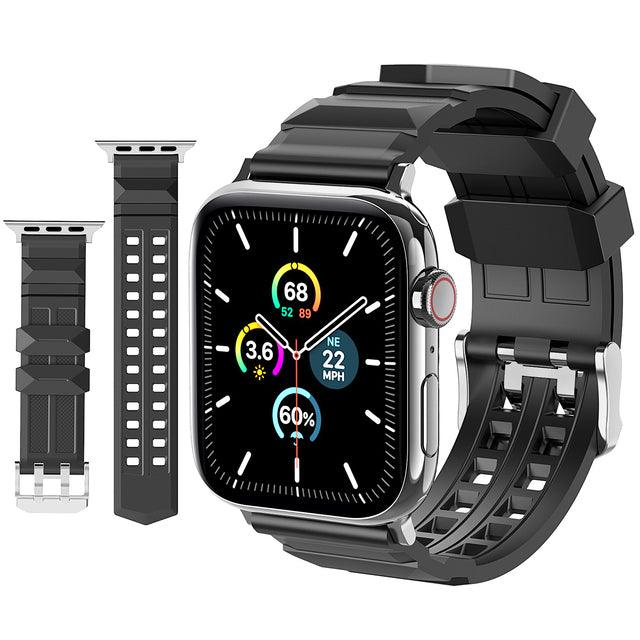Silicone Apple Watch Band Series 11/10/9/8/7/6/5/4/ SE / Ultra 1/2/3