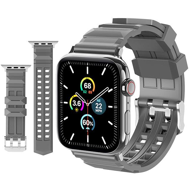 Silicone Apple Watch Band Series 11/10/9/8/7/6/5/4/ SE / Ultra 1/2/3