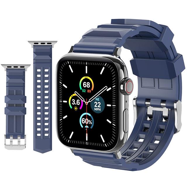 Silicone Apple Watch Band Series 11/10/9/8/7/6/5/4/ SE / Ultra 1/2/3