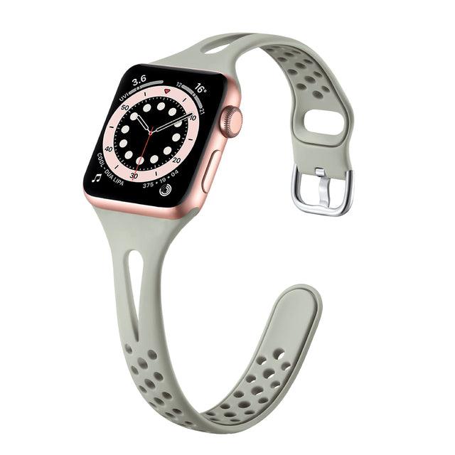 Silicone Apple Watch Band Series 11/10/9/8/7/6/5/4/ SE / Ultra 1/2/3