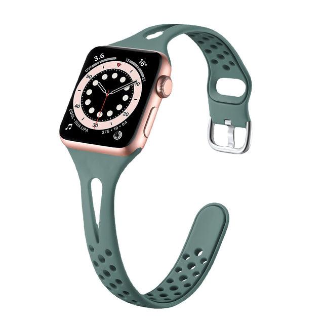 Silicone Apple Watch Band Series 11/10/9/8/7/6/5/4/ SE / Ultra 1/2/3