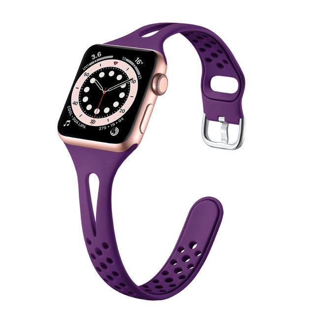 Silicone Apple Watch Band Series 11/10/9/8/7/6/5/4/ SE / Ultra 1/2/3