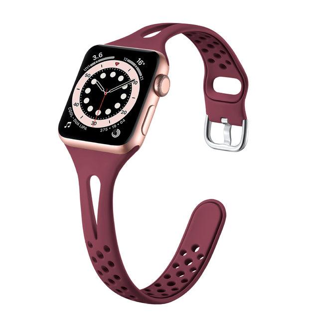 Silicone Apple Watch Band Series 11/10/9/8/7/6/5/4/ SE / Ultra 1/2/3