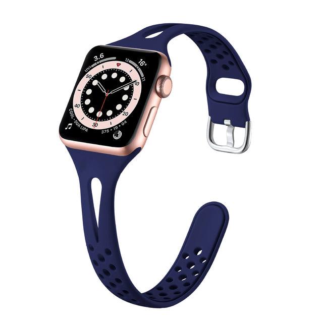 Silicone Apple Watch Band Series 11/10/9/8/7/6/5/4/ SE / Ultra 1/2/3