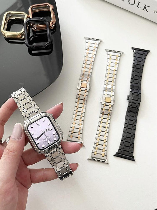 Stainless Steel Apple Watch Band Series 11/10/9/8/7/6/5/4/ SE / Ultra 1/2/3