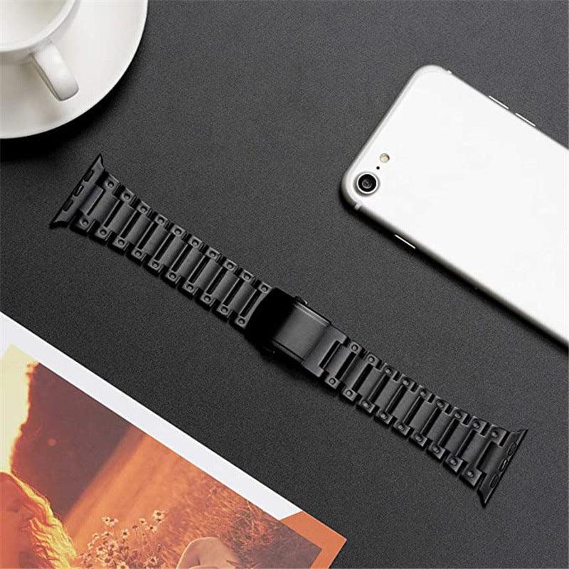 316L Stainless Steel Band for Apple Watch Series 1–11, SE, Ultra 1–3