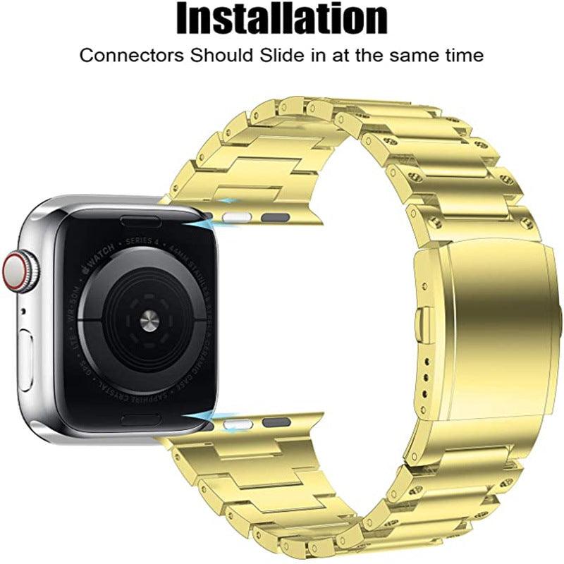 316L Stainless Steel Band for Apple Watch Series 1–11, SE, Ultra 1–3