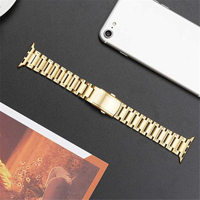 316L Stainless Steel Band for Apple Watch Series 1–11, SE, Ultra 1–3