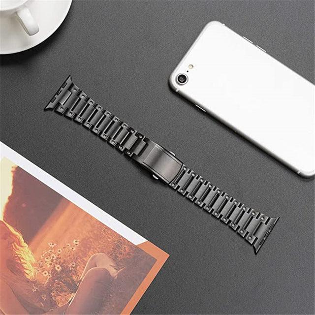 316L Stainless Steel Band for Apple Watch Series 1–11, SE, Ultra 1–3