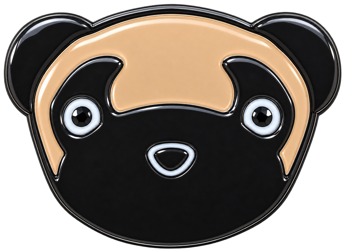 Pug Dog Ball Marker & Hat Clip by ReadyGOLF