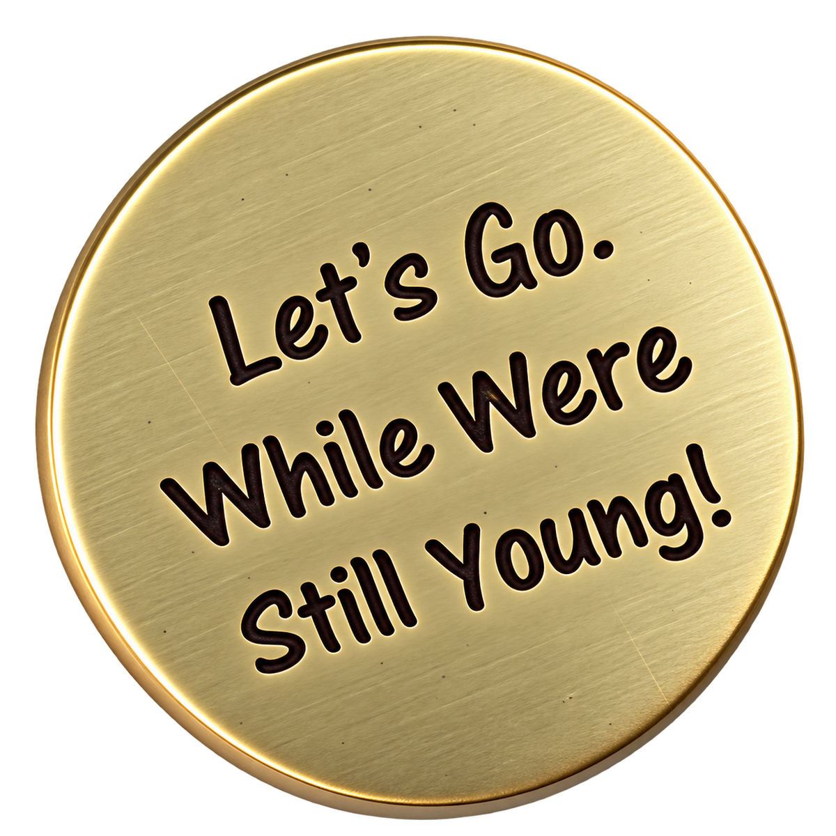 While We're Young Golf Ball Marker