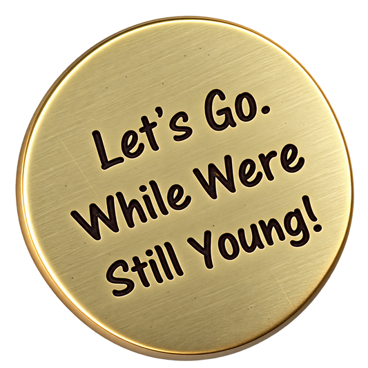 While We're Young Golf Ball Marker